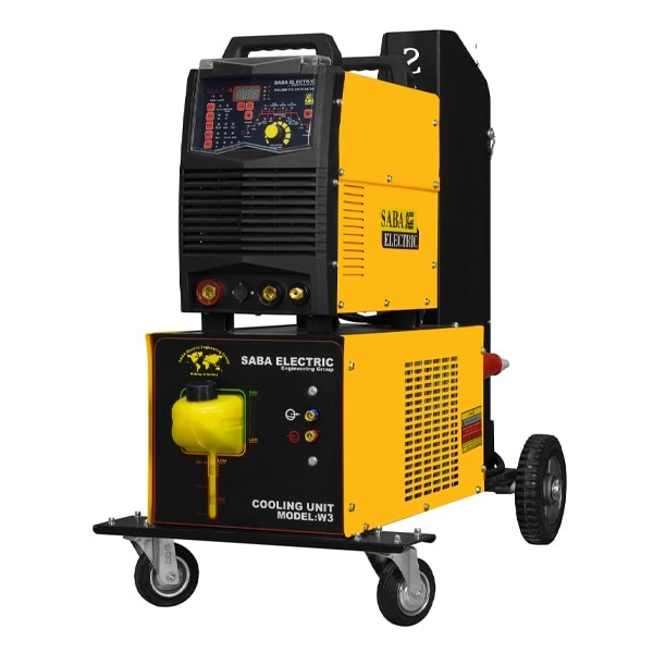  اینورتر جوشکاری تیگ صبا الکتریک 250 آمپر پالسی آب خنک مدل PULSED TIG 250D-AC/DC WC 