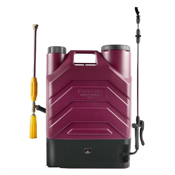  سمپاش شارژی گاردنیا 22 لیتری دو موتوره مدل GH-3322 