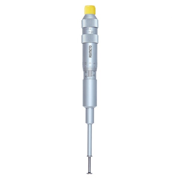  میکرومتر شیار (سرنگی) آسیمتو 25-0 میلی متر دو بازویی مدل 0-61-163 
