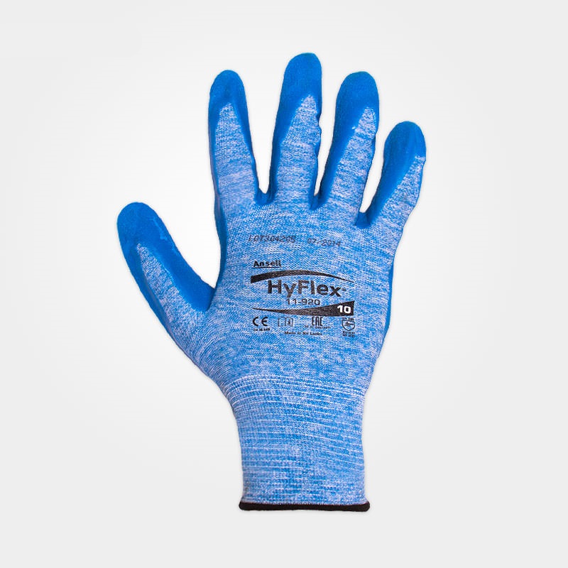  دستکش 920-11 ANSELL HYFLEX رنگ آبی