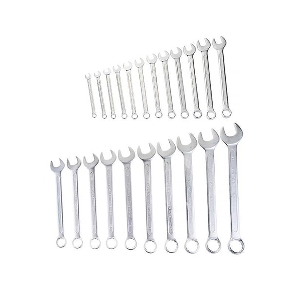  ست آچار یک سر تخت یک سر رینگ توسن 22 عددی مدل T101-S22 