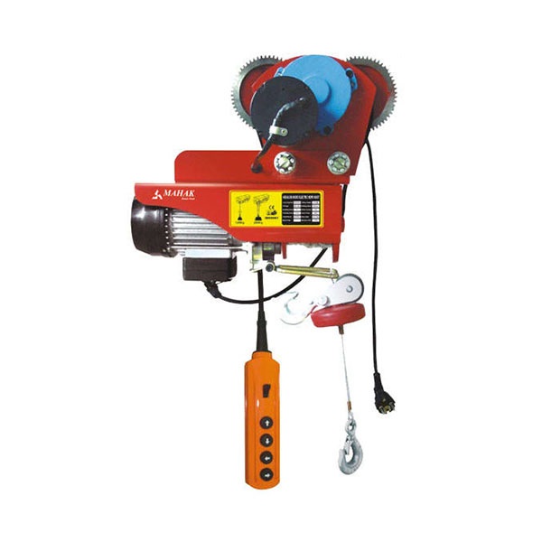  جرثقیل سقفی برقی 4 کاره محک 500 کیلوگرم 12 متری مدل KX-500C 