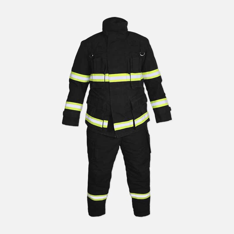  لباس عملیاتی آتش نشانی دوپونت مدل FIREMAN نومکس مشکی