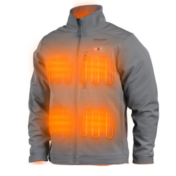  کاپشن هیتردار شارژی میلواکی بدون باتری مدل M12 HJ GREY5-0 