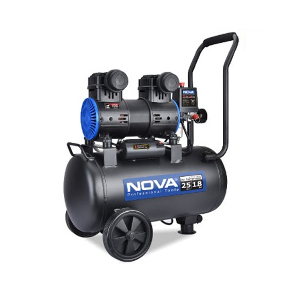  کمپرسور هوا سایلنت 25 لیتری نووا دو سیلندر مدل NTA-9125 