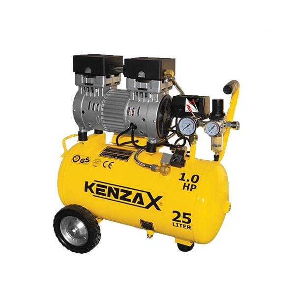  کمپرسور باد سایلنت کنزاکس 25 لیتری مدل KACS-125 