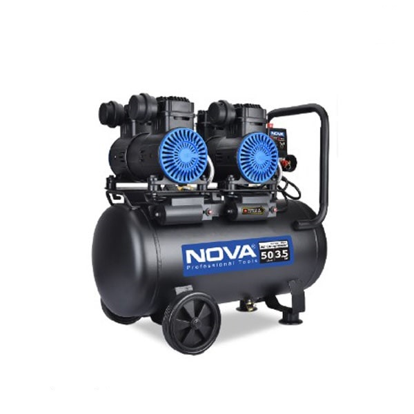  کمپرسور باد سایلنت 50 لیتری نووا 4 سیلندر مدل NTA-9151 