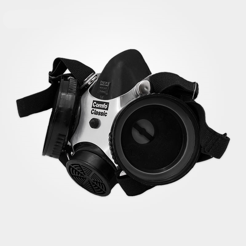  ماسک نیم صورت  MSA مدل COMFO CLASSIC مشکی