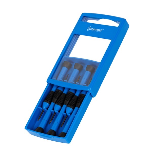  ست پیچ گوشتی ساعتی ستاره ای استارمکس 6 عددی مدل SHS-15S006MT 