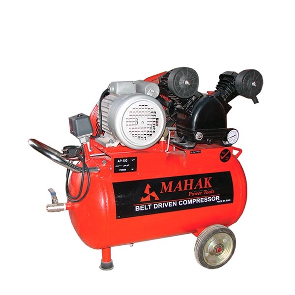  کمپرسور هوا محک 80 لیتری دوسیلندر مدل AP-101 