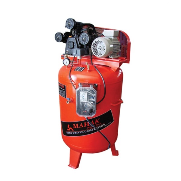  کمپرسور هوا محک 500 لیتری دو سیلندر سه فاز مدل AP-602S 