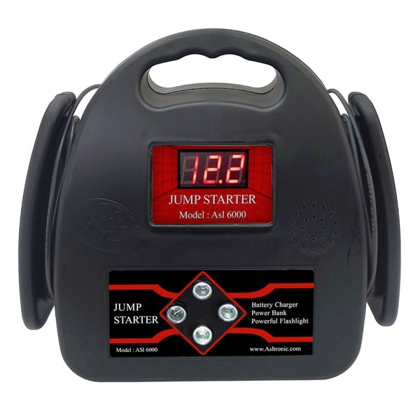  استارتر و شارژر باتری اصل ترونیک اتوماتیک 7 آمپر 5 کاره مدل ASL6000 