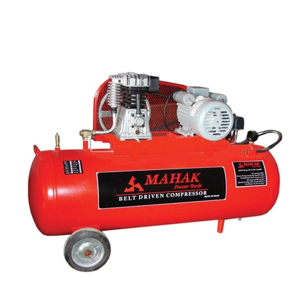  کمپرسور هوا محک 200 لیتری دو سیلندر مدل AP-251 