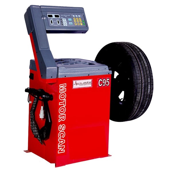  بالانس چرخ دیجیتال موتور اسکان مدل C95 