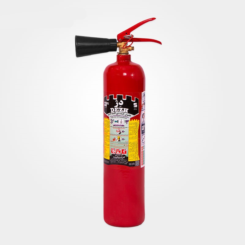 کپسول آتش نشانی CO2 دژ 3 کیلویی کپسول آتش نشانی CO2 دژ 3 کیلویی