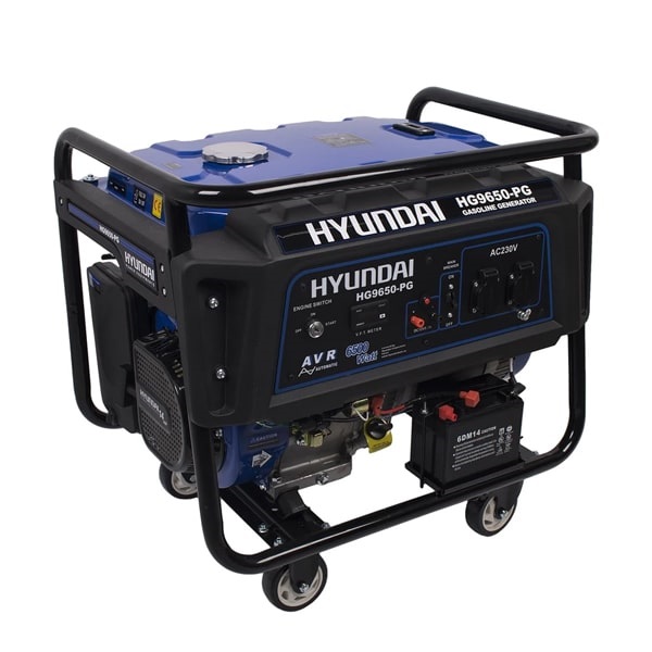  موتور برق هیوندای 6.5 کیلو وات مدل HG9650-PG 