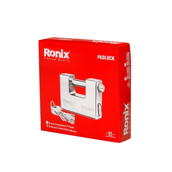 قفل کتابی رونیکس روکش دار کامپیوتری مدل RH-4292 قفل کتابی رونیکس روکش دار کامپیوتری مدل RH-4292