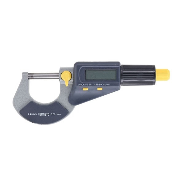  میکرومتر دیجیتال آسیمتو خارج سنج 25-0 میلی متر مدل 0-01-116 