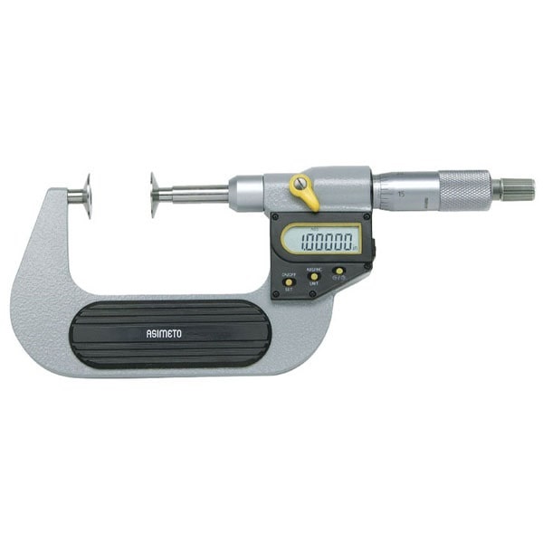  میکرومتر فک بشقابی دیجیتال آسیمتو 75-50 خارج سنج مدل 0-03-145 