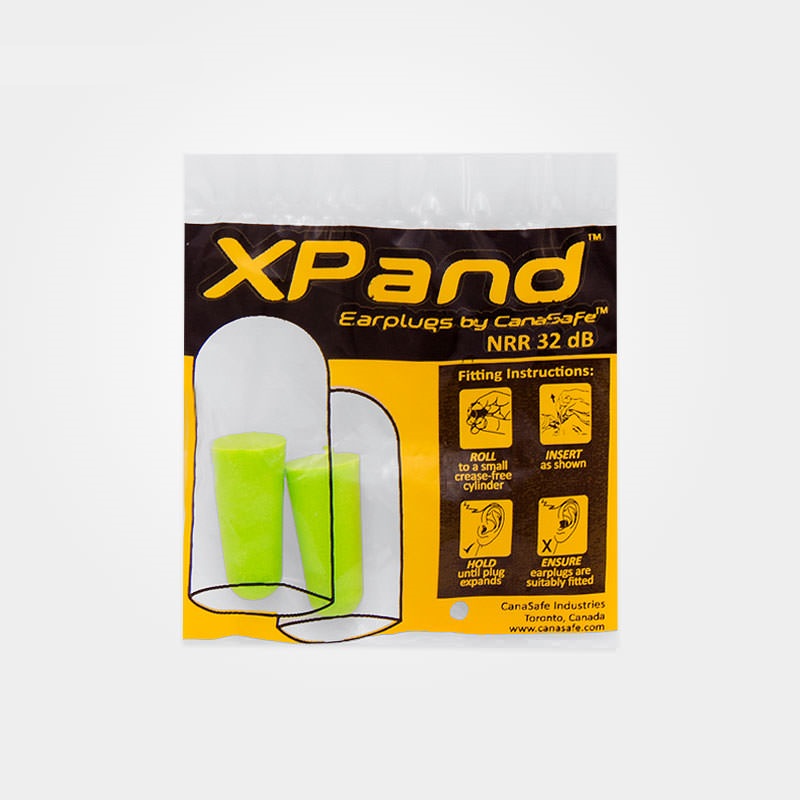 صداگیر اسفنجی بدون بند CANASAFE مدل XPAND رنگ سبز صداگیر اسفنجی بدون بند CANASAFE مدل XPAND رنگ سبز
