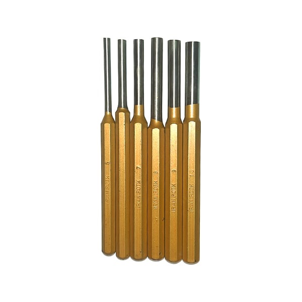ست سنبه پین درار ایران پتک 6 عددی مدل LH-8010 ست سنبه پین درار ایران پتک 6 عددی مدل LH-8010