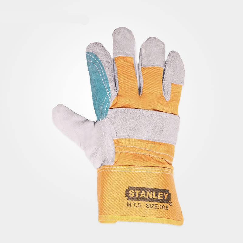  دستکش کف دوبل STANLEY زرد سبز