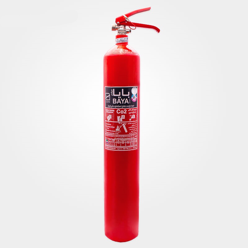 کپسول آتش نشانی CO2 بایا 6 کیلویی کپسول آتش نشانی CO2 بایا 6 کیلویی