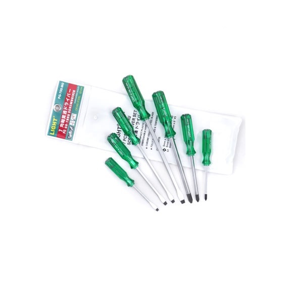 ست پیچ گوشتی ضربه خور لایت 7 عددی مدل PG-700-MO ست پیچ گوشتی ضربه خور لایت 7 عددی مدل PG-700-MO