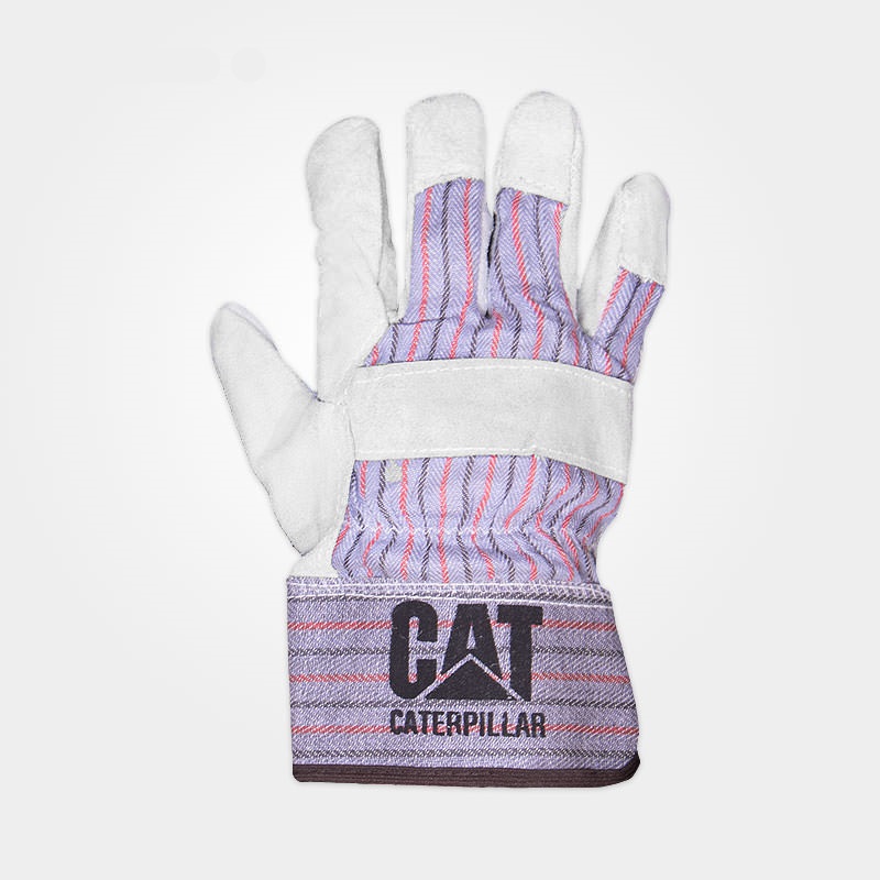 دستکش کف چرم CATERPILLAR CAT بنفش سفید دستکش کف چرم CATERPILLAR CAT بنفش سفید